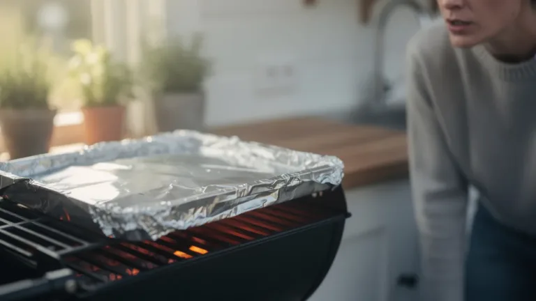 Aluminiumfolie op de grill: De waarschuwing die elke thuiskok moet kennen.