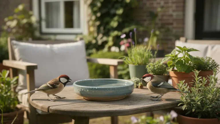 Waarom je vanmiddag een extra bakje water voor de vogels moet neerzetten.