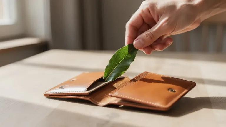 Waarom slimme mensen vanavond een laurierblaadje in hun portemonnee leggen.