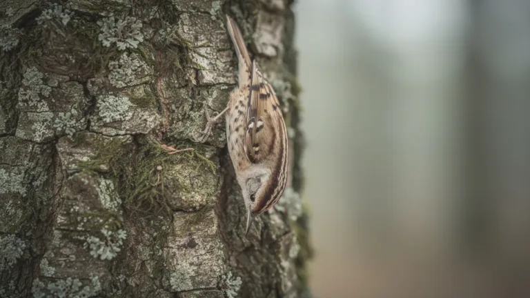 Zie je een Boomklever? Waarom hij altijd naar beneden loopt.