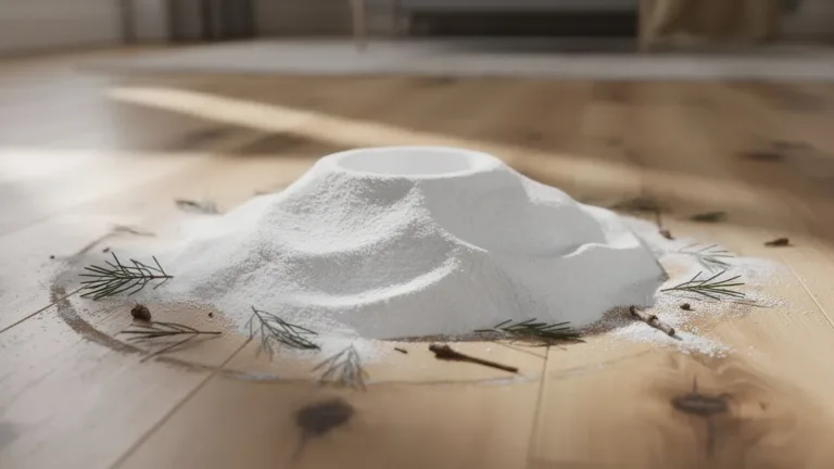 Zuiveringszout op de plek van de kerstboom: De ultieme reinigings-hack.