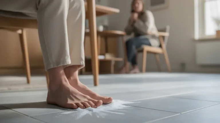 Blote voeten op een koude vloer? Een expert legt uit waarom dit slecht is voor je gezondheid