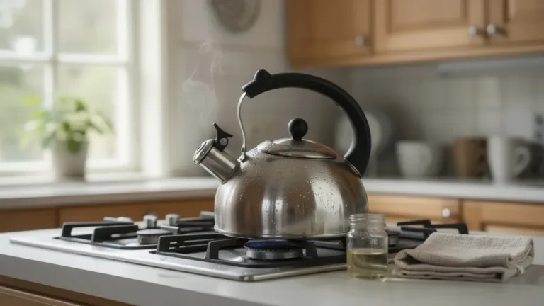 De 30-seconden truc waardoor je fluitketel nooit meer blijft hangen